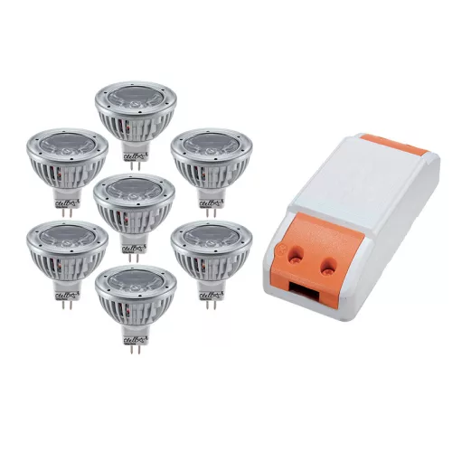 LED DRIVER 24W+ 7X LED1 3W 2700K MR16