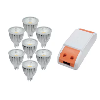 LED DRIVER 36W+ 7X LED3 5W 4000K MR16