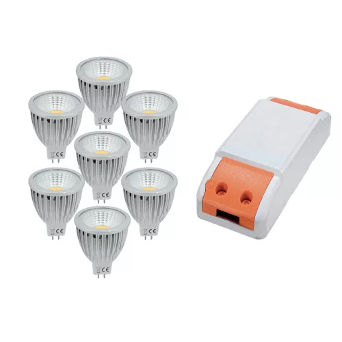 LED DRIVER 36W+ 7X LED3 5W 4000K MR16