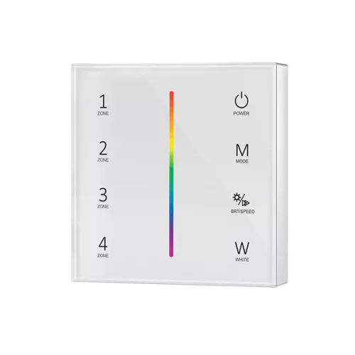 RF TOUCH FOUR CHANNEL FOUR ZONES REMOTE