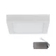STELLAR LED PANEL SQUARE SURFACE MOUNT 24W 4000K+ EMERGENCY KIT