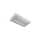 FLUORESCENT FIXTURE GALA ELECTRONIC BALLAST 2X18W BM