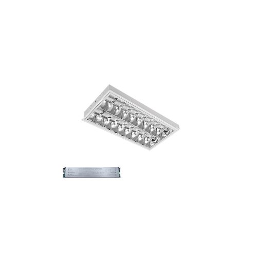 ELMARK Lena-V Led 600Mm 2X9W 4000K Süllyesztett Szerelésű 595X295Mm  Inverterrel Szerelt