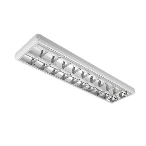ELMARK Lena-V Lámpatest Led Fénycsővel(1200Mm) 2X18W 6200K Felületre Szerelhető 1200/300 Type V