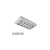 ELMARK Lena-V Led 600Mm 2X9W 4000K Felületre Szerelhető 630X330Mm  Inverterrel Szerelt