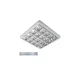 ELMARK Lena-V Led 600Mm 4X9W 4000K Felületre Szerelhető 630X630Mm  Inverterrel Szerelt