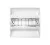 FLUORESCENT FIXTURE POLA WITH MIRROR REFLECTOR 2X36W BM