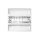 FLUORESCENT FIXTURE POLA WITH MIRROR REFLECTOR 2X36W BM