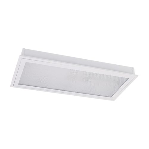 ELMARK Prismatic Lámpatest Led T5 2X10W Süllyesztett Szerelésű 4000K