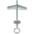 TOGGLE ANCHOR O-HOOK Wkret-met BM M4X75 2pcs/bl