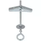TOGGLE ANCHOR O-HOOK Wkret-met BM M4X75 2pcs/bl