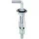 STEEL ANCHOR L-HOOK Wkret-met BMHP M4X38 4pcs/bl
