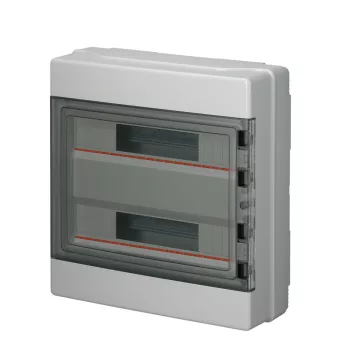 EC620 SURFACE MOUNT. ENCLOSURE 36 MOD. (2X18) IP65