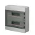 EC620 SURFACE MOUNT. ENCLOSURE 36 MOD. (2X18) IP65