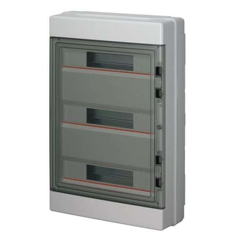 EC620 SURFACE MOUNT. ENCLOSURE 54 MOD. (3X18) IP65