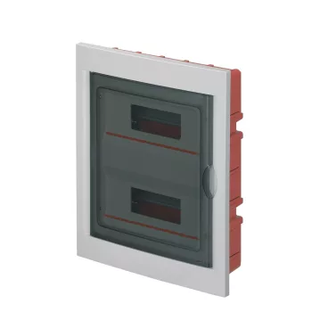 EC630 FLUSH MOUNT. ENCLOSURE 24 MOD. (2X12) WHITE