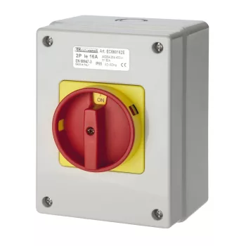 EC660 SURFACE SCHUNTING SWITCH 3P 16A RED