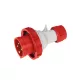 EC690 STRAIGHT PLUG 125A IP67 3P+E 380-415V
