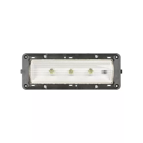LED EMERGENCY LIGHT FLUSH MOUNTING 7 MODULES WHITE