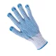 KNITTED WORK GLOVES PLOVER WHITE/BLUE