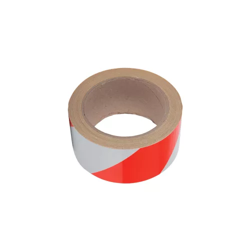 ELMARK 520Brsshd Jelző Ragasztószalag 100M/50Mm Piros-Fehér
