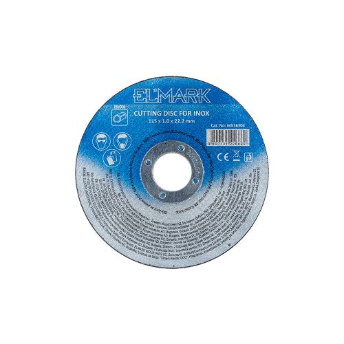 ELMARK Vágókorong Fémhez A60T Inox 125X1.0X22.2Mm