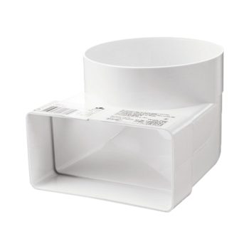 ELMARK 521 Pvc Lapos- Ív D100/55X110 /Kld/