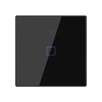 TX2-195018 WI-FI SMART SWITCH BLACK, SINGLE EU TYPE