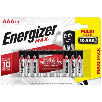 Energizer Max Alkáli Mikro Elem AAA B10