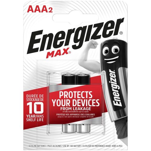 Energizer Max Alkáli Mikro Elem AAA B2