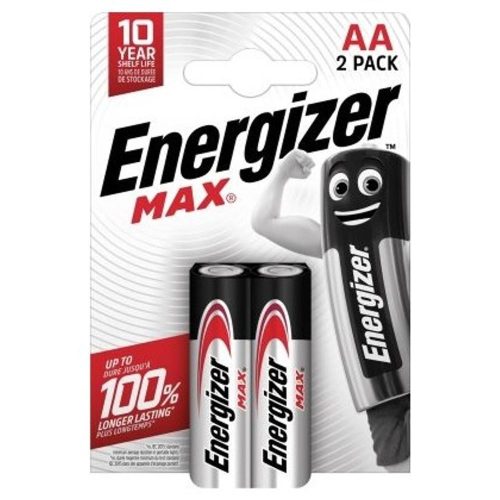 Energizer Max Alkáli Ceruza Elem AA B2