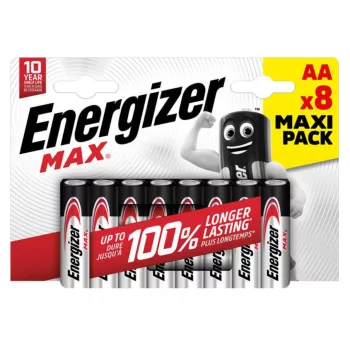 Energizer Max Alkáli Ceruza Elem AA B8