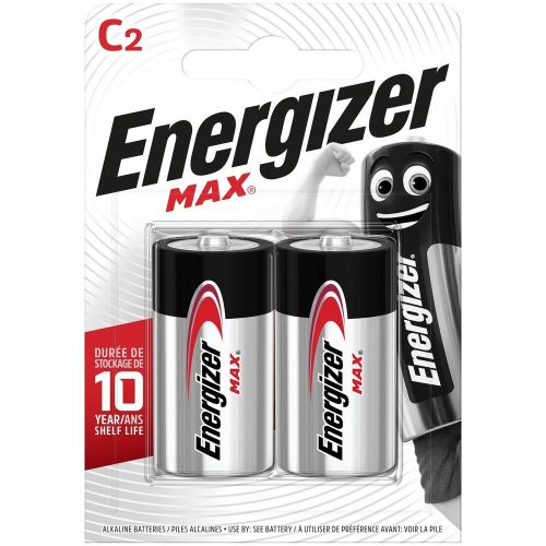 Energizer Max Alkáli Baby Elem C B2