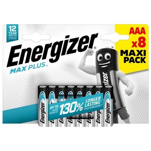 Energizer Max Plus Alkáli Mikro Elem AAA B8