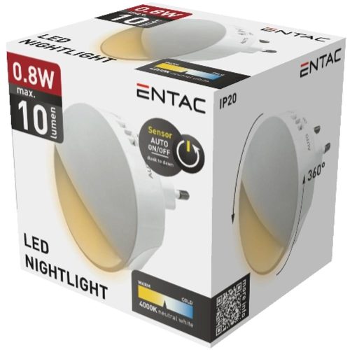 AVIDE Entac Éjjeli Fény 0.8W Alkonykapcsolóval