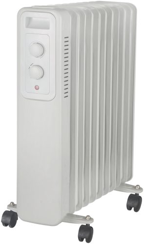 Entac Olajradiátor 11 taggal 2500W Fehér