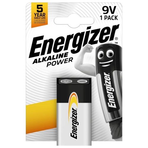Energizer Power Alkáli 9V Elem B1