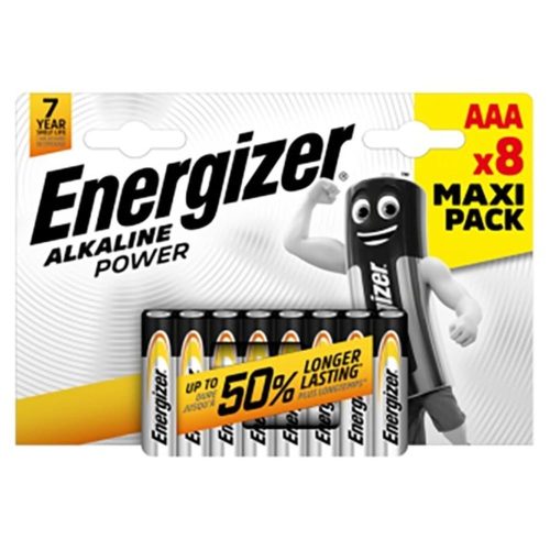 Energizer Power Alkáli Mikro Elem AAA B8