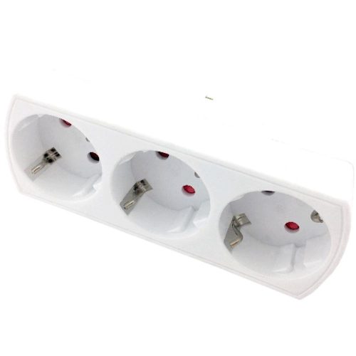 AVIDE Entac Hálózati Adapter 3 Aljzat (3 Földelt)