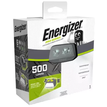 Energizer Pro Series Fókusz Hybrid Fejlámpa + 3xAAA