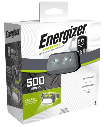 Energizer Pro Series Fókusz Hybrid Fejlámpa + 3xAAA
