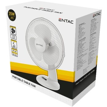 AVIDE Entac Hordozható Asztali Ventilátor 35W