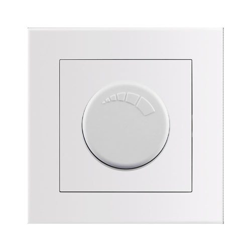 AVIDE Entac Arnold Süllyeszthető Fali Kapcsoló Fényerőszabályzós Max.200W Fehér
