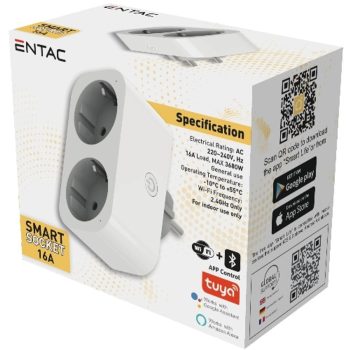 AVIDE Entac Smart Hálózati Adapter 2x WIBLE