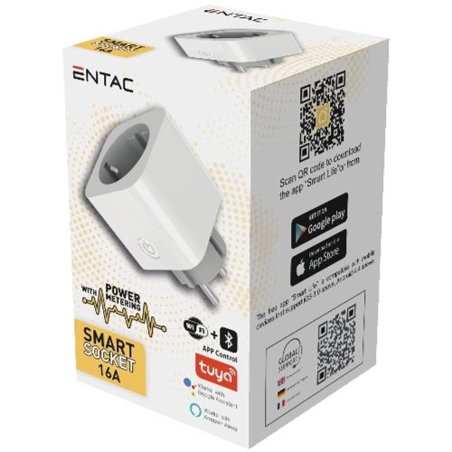 AVIDE Entac Smart Hálózati Adapter 1x fogyasztásmérővel WIBLE