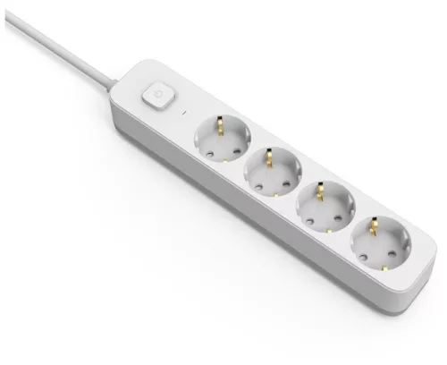 Entac D2 Elosztó 4 Foglalat Kapcsolóval 1.5m 3G1.5