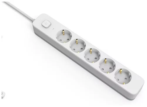 Entac D2 Elosztó 5 Foglalat Kapcsolóval 1.5m 3G1.5