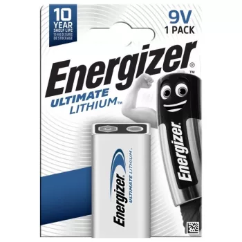 Energizer Ultimate Lithium 9V Elem B1