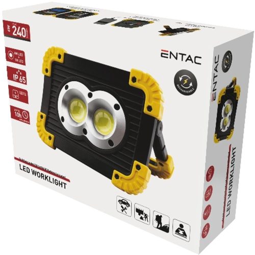 AVIDE Entac Szerelőlámpa 6W+1W Dual Battery