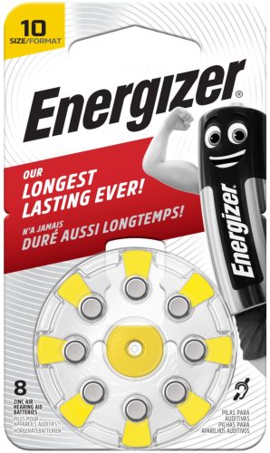 Energizer Hallókészülék Elem ZA10 B8